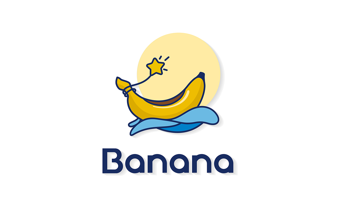 banana月子會所品牌標(biāo)志設(shè)計